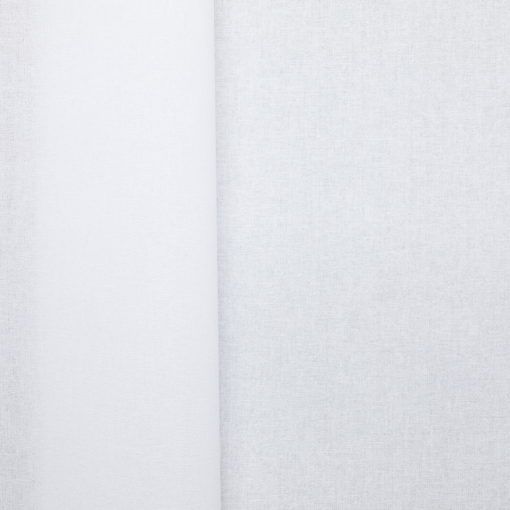 Semi Firm 100% Cotton Sew-in Interlining - White - Circular Sourcing