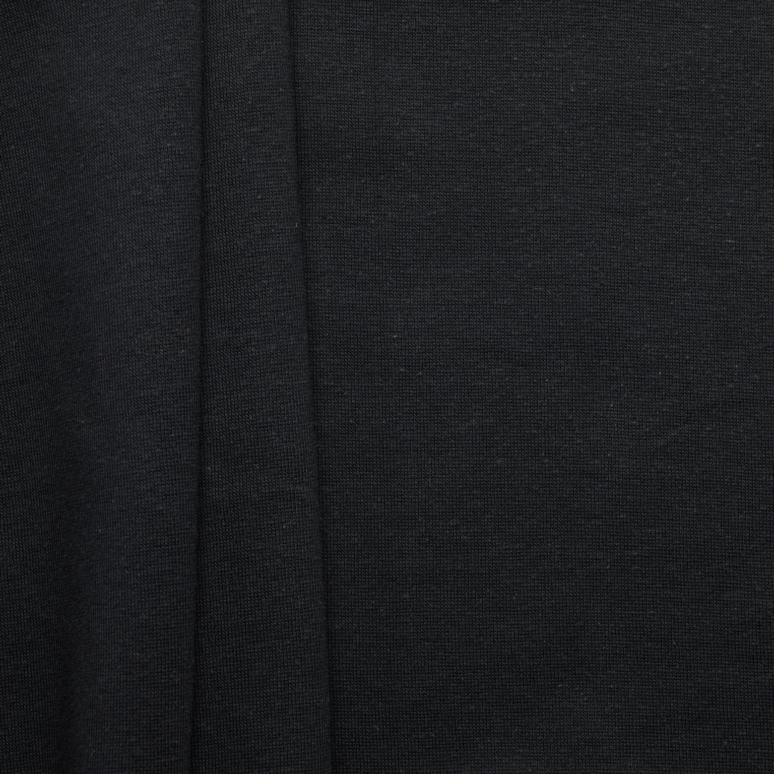 Hemp Cotton Ribbing (Circular) - Black - Circular Sourcing