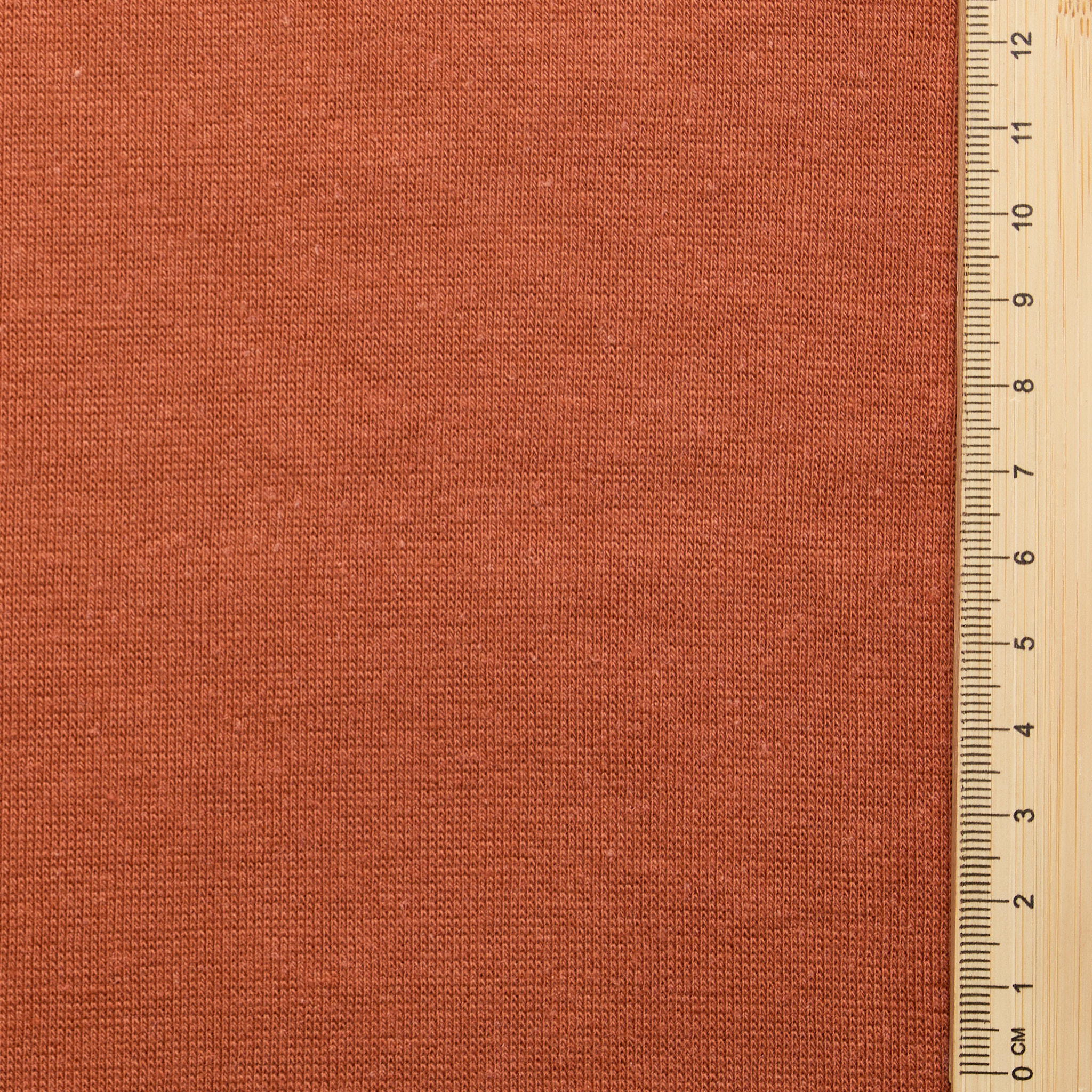 Hemp Ribbing (Circular) - Terracotta - Circular Sourcing